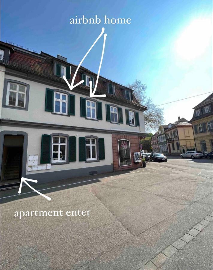 Boho Apartment In Der Stadtmitte Lahr  Exterior foto